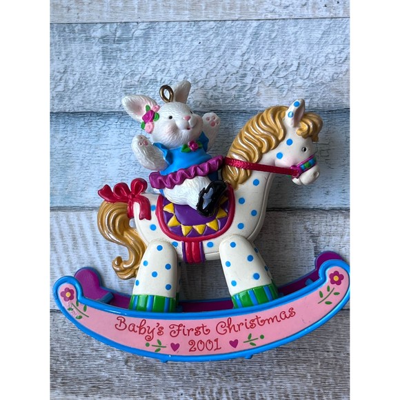 Carlton cards Christmas ornament - baby’s first Christmas 2021 - with box - Picture 5 of 8